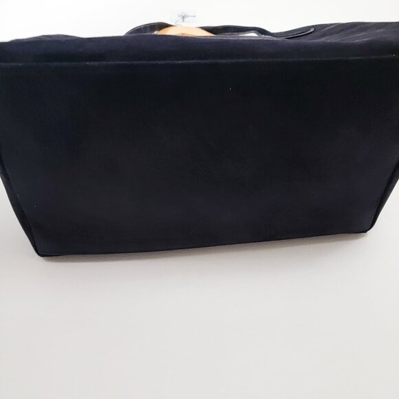 Little Liffner Mega Sprout Tote in Black Suede NWT - Picture 5 of 11